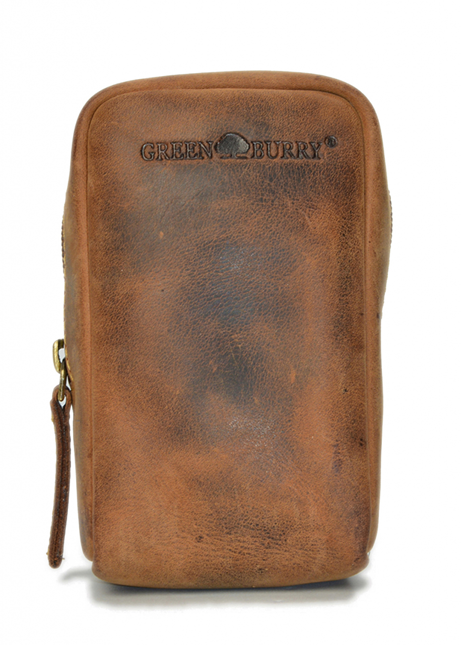 Vintage Fahrradtasche S Leder